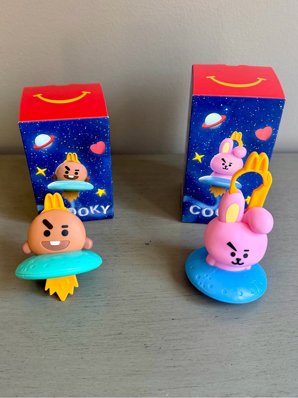 McDonald's Shooky & Cooky BT21 Happy Meal Toy Figures Set K-Pop BTS 2026 NEW - Picture 5 of 5